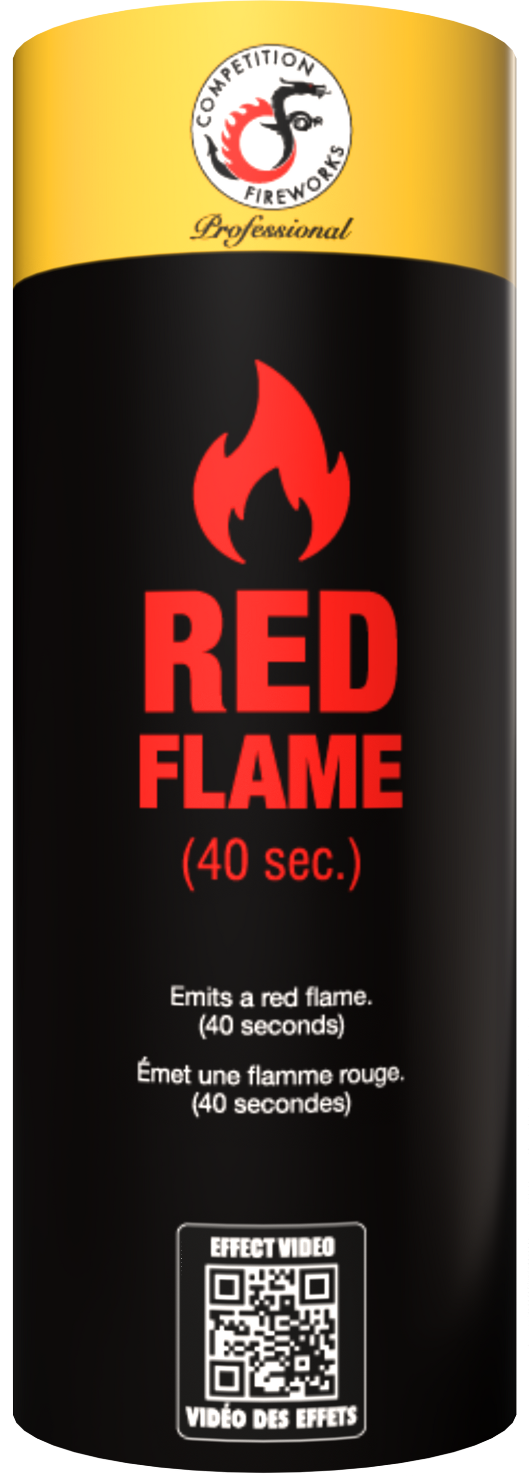 Coloured Flames-Red