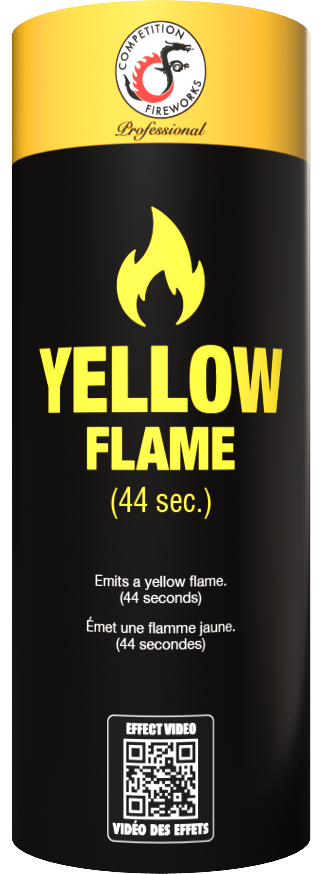 Coloured Flames- Yellow