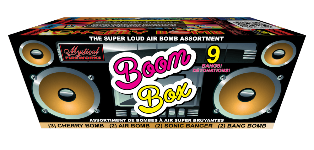 The Boom Box by Mystical Fireworks | Fireworks Canada The Boom Box by Mystical Fireworks | Fireworks Canada