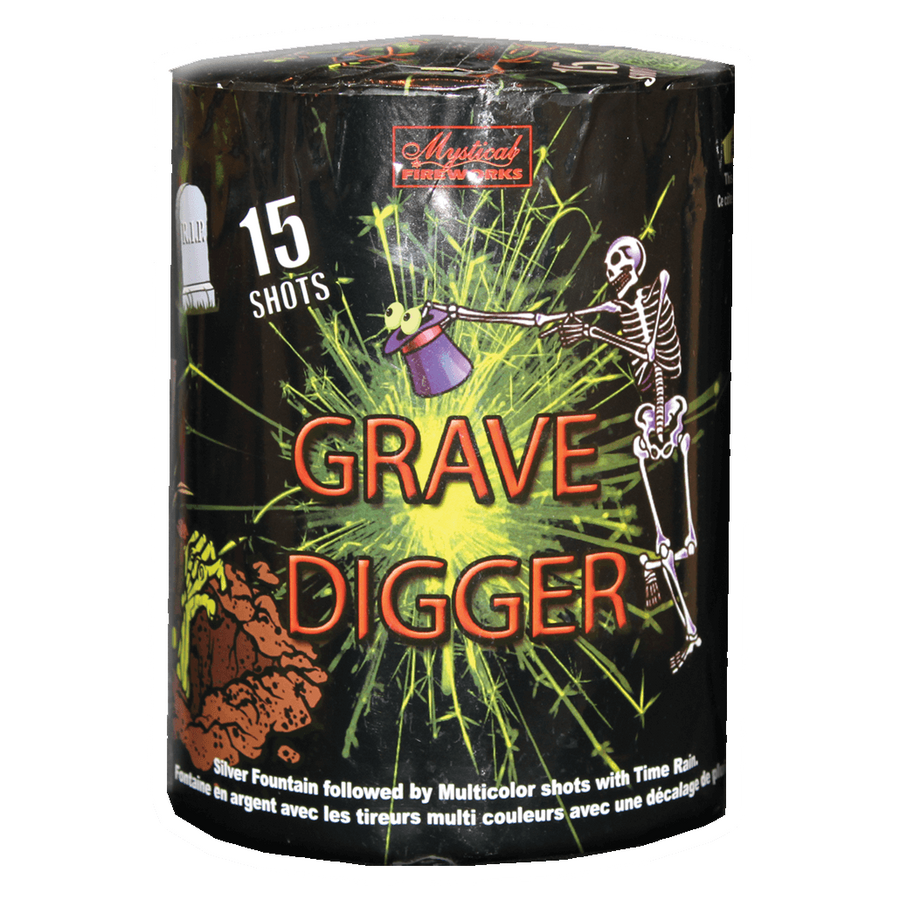 Mystical Fireworks Cakes Grave Digger