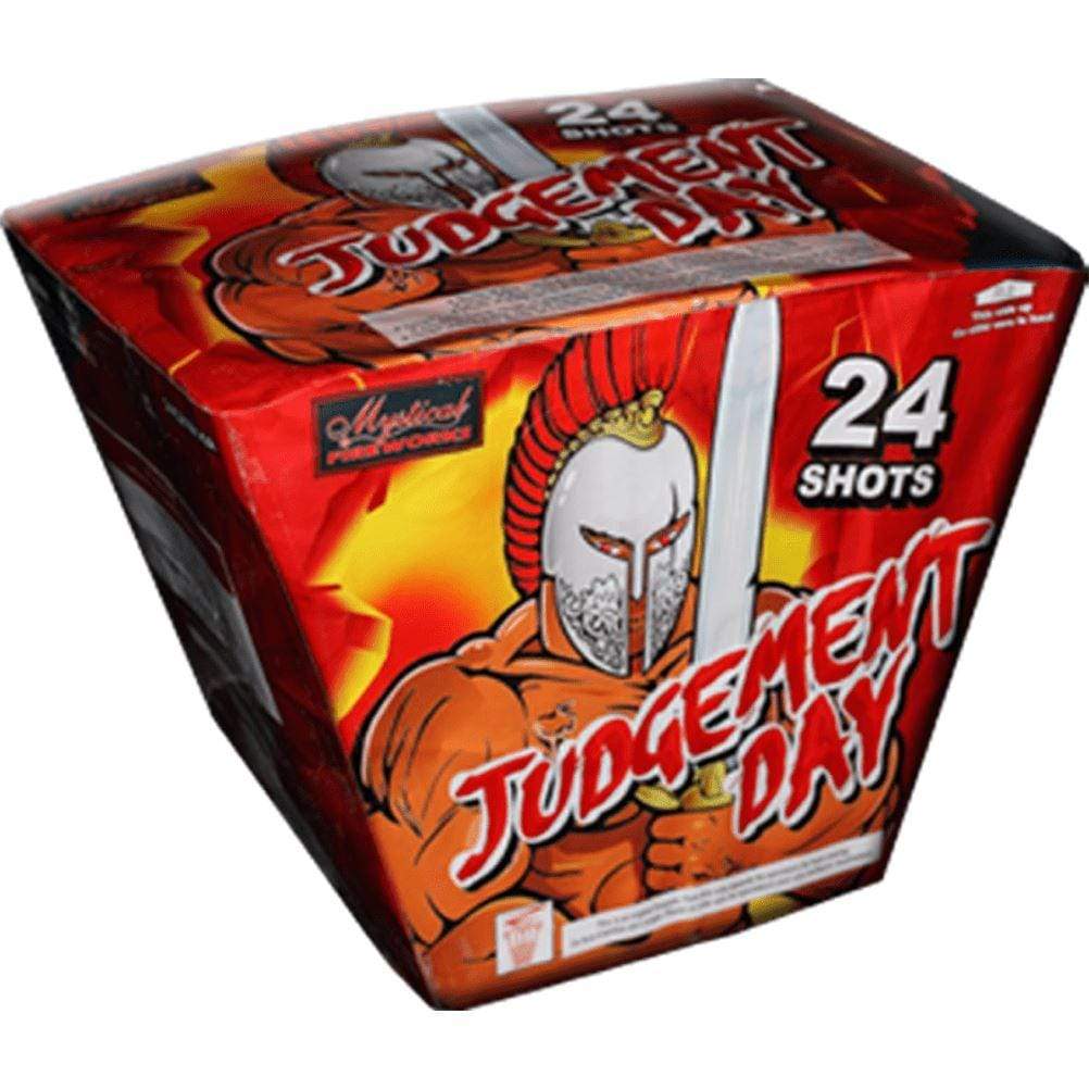 Mystical Fireworks Fanned Cakes Judgement Day