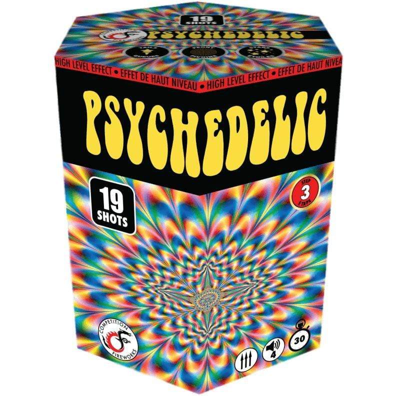 Competition Fireworks Cakes Psychedelic