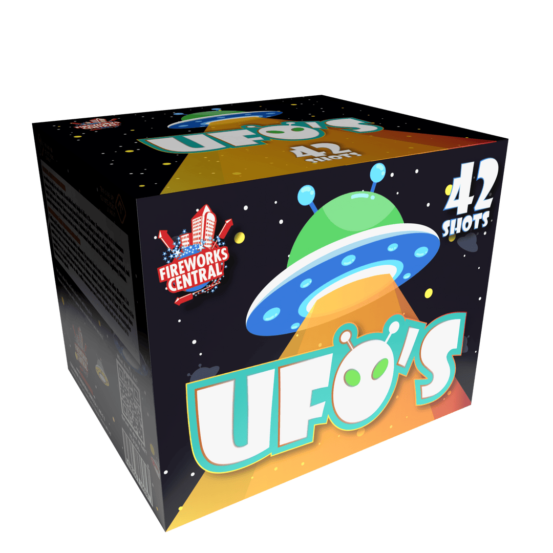 Fireworks Central Vertical Cakes UFO's