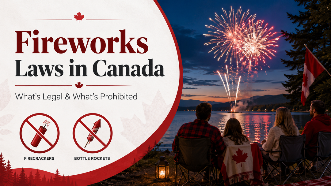 Fireworks Laws in Canada: What’s Legal & Prohibited