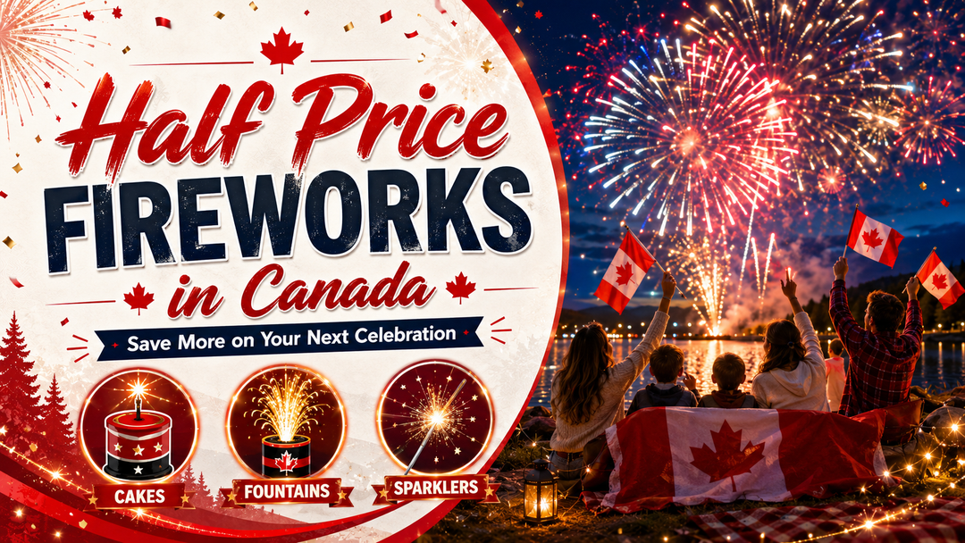 Half Price Fireworks in Canada | Fireworks Central