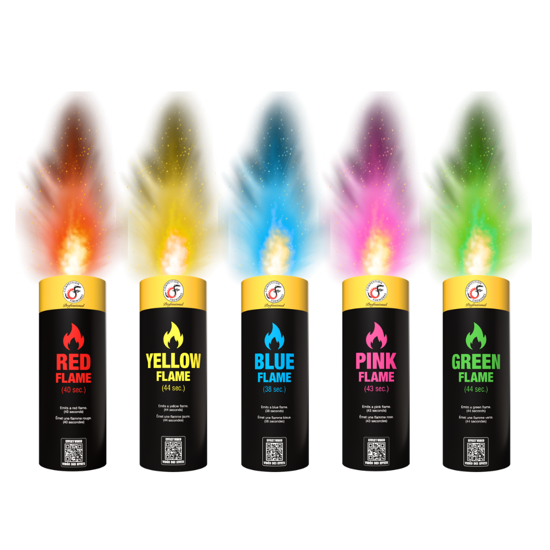 Coloured Flames
