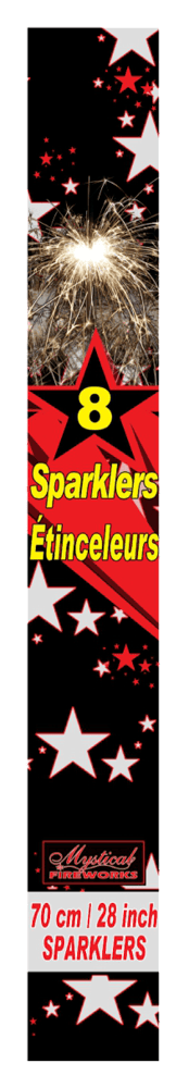 Mystical Fireworks Sparklers Pack 70cm (28") Sparkler  - 50% OFF