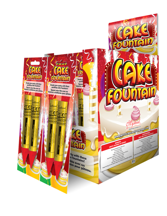 Cake Fountain (2 Pack) - 30 Seconds