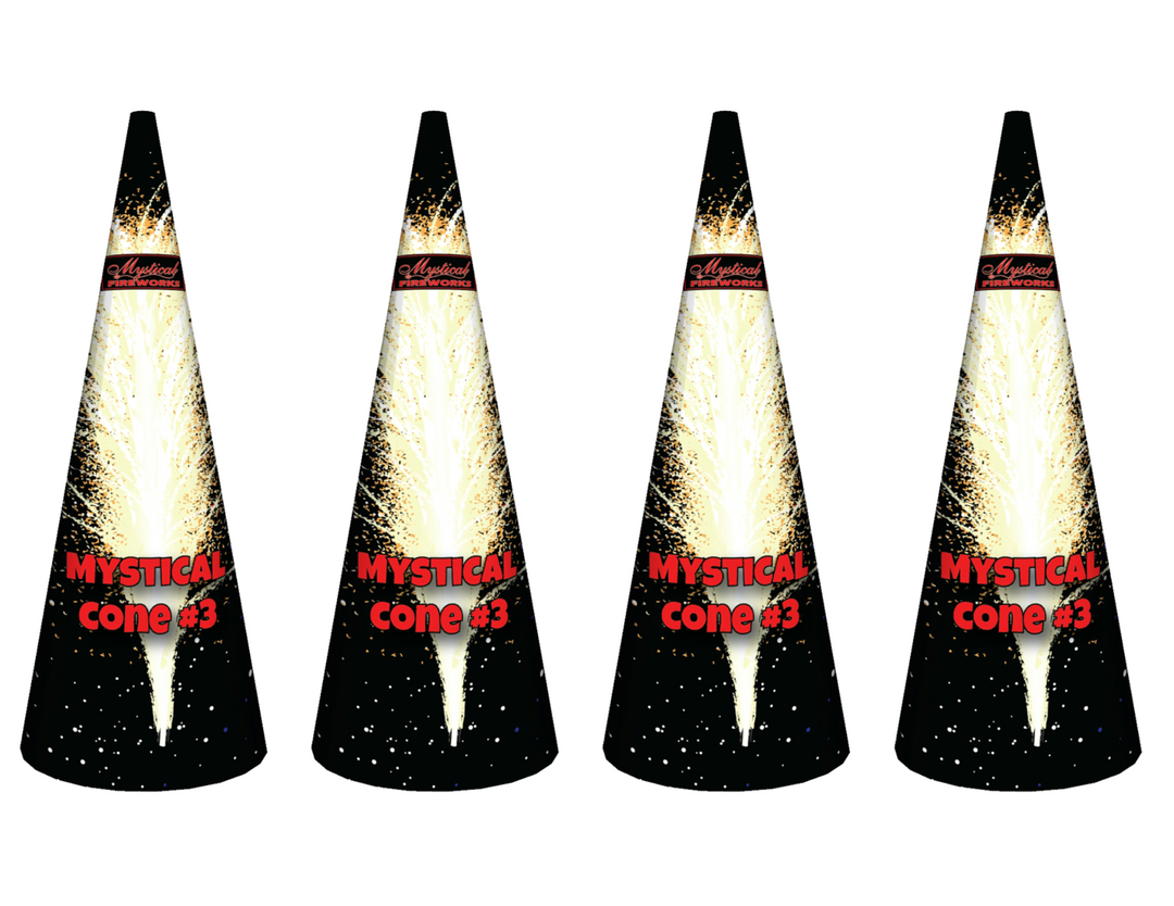 Mystical Cone #3 4 Pack