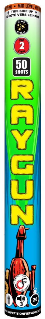 Ray Gun - 50 Shot Roman Candle