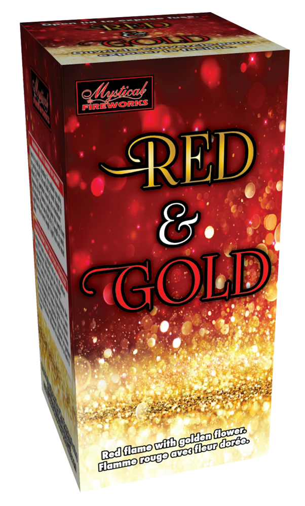 Red & Gold Fountain - 50% Off