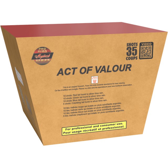 Mystical Pro Pyro Series Cakes - Pro Pyro Each Act Of Valour