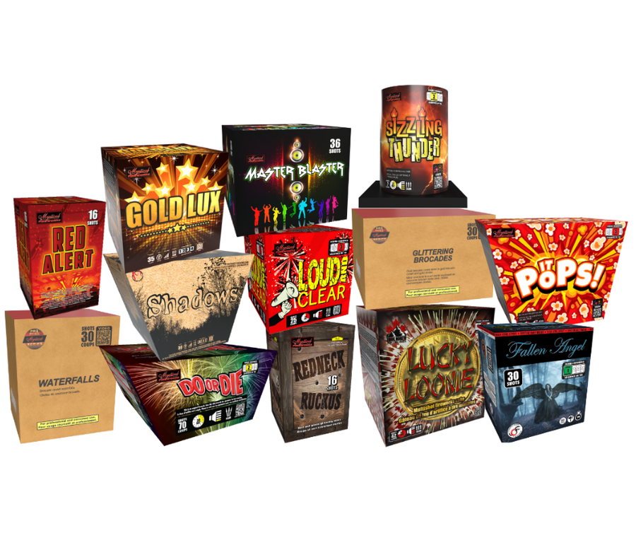 Mystical Fireworks Assortments Baker's Dozen - Maximum Impact