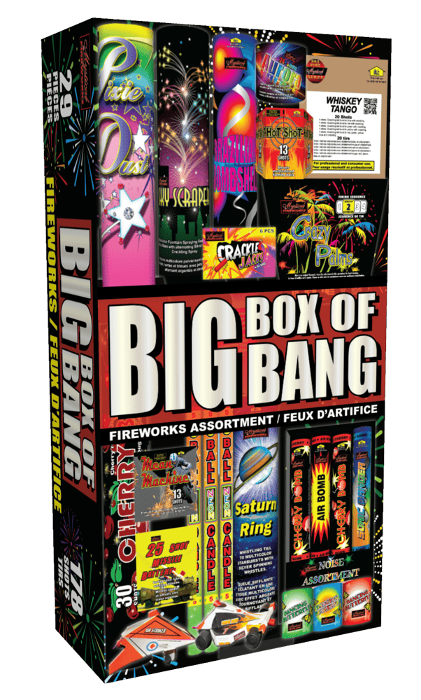 Mystical Fireworks Family Pack Assortment Each Big Box Of Bang