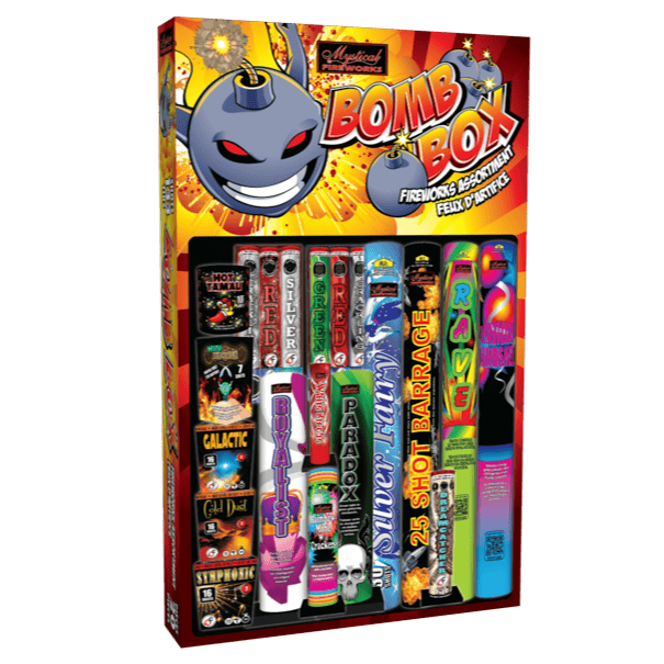 Mystical Fireworks Family Pack Assortment Each Bomb Box Fireworks Canada | Fireworks Central Assortment