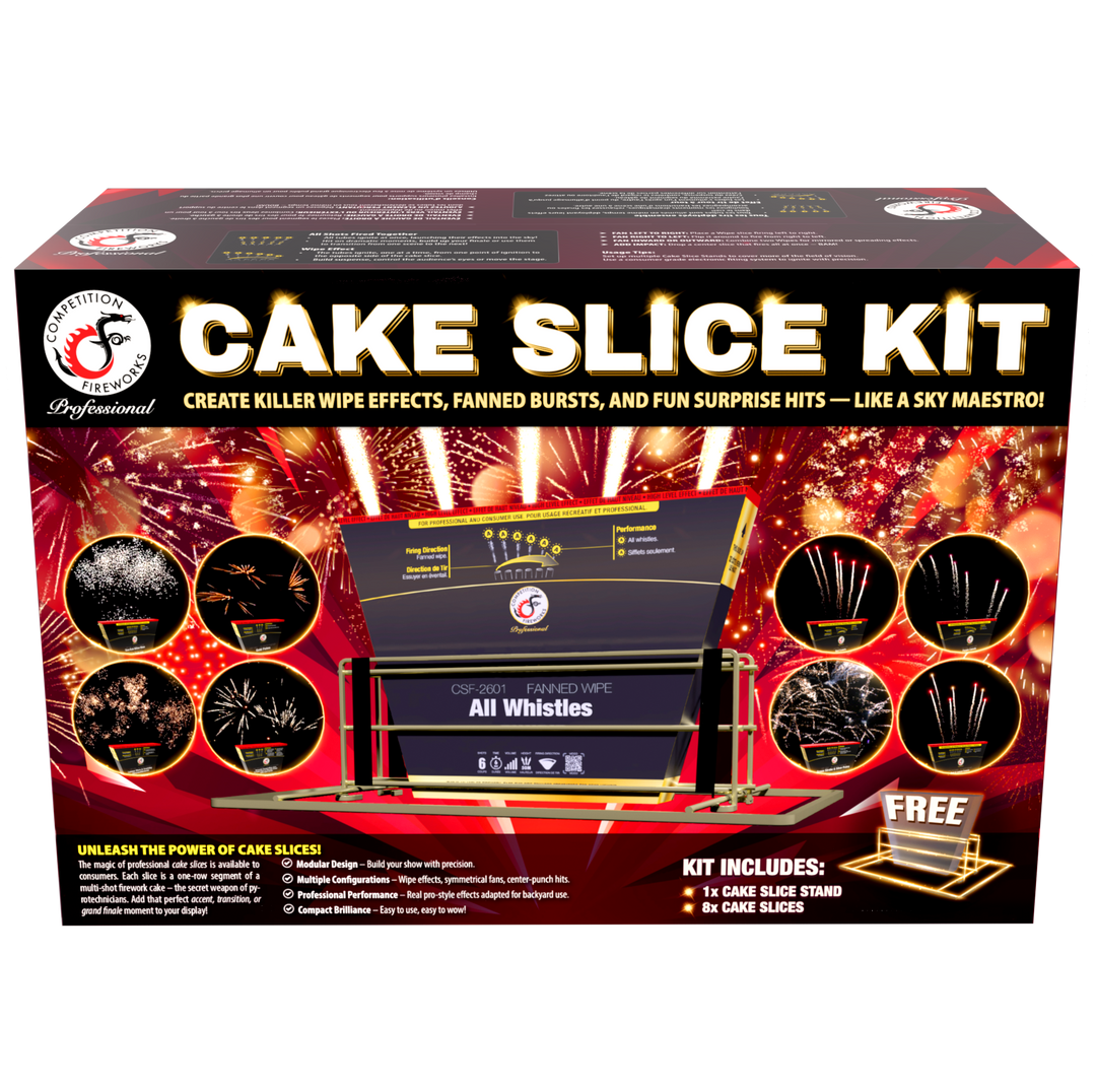 Fireworks Central Ltd. Assortments Cake Slice Kit