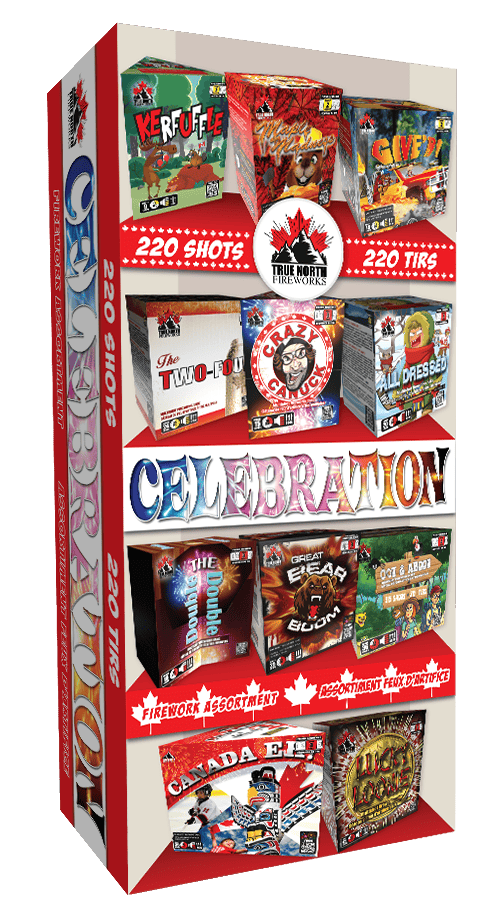 True North Fireworks Assortments Celebration