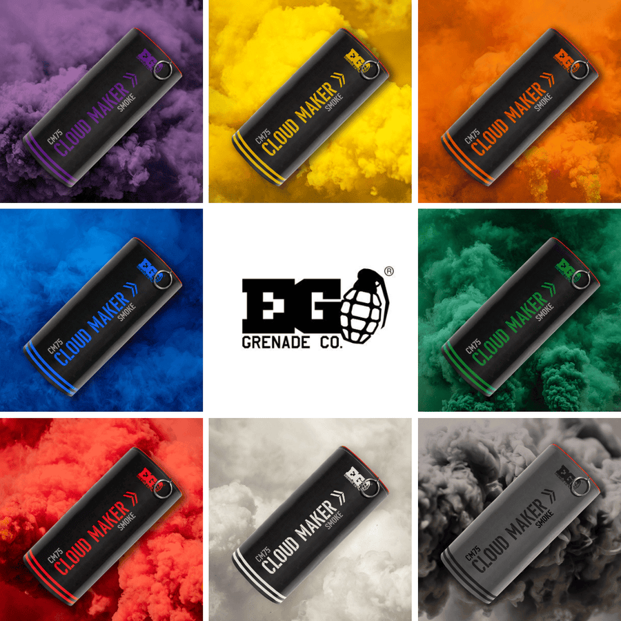 Enola Gaye Smoke Grenades CM75 Cloud Maker Smoke Grenade (180 Seconds)