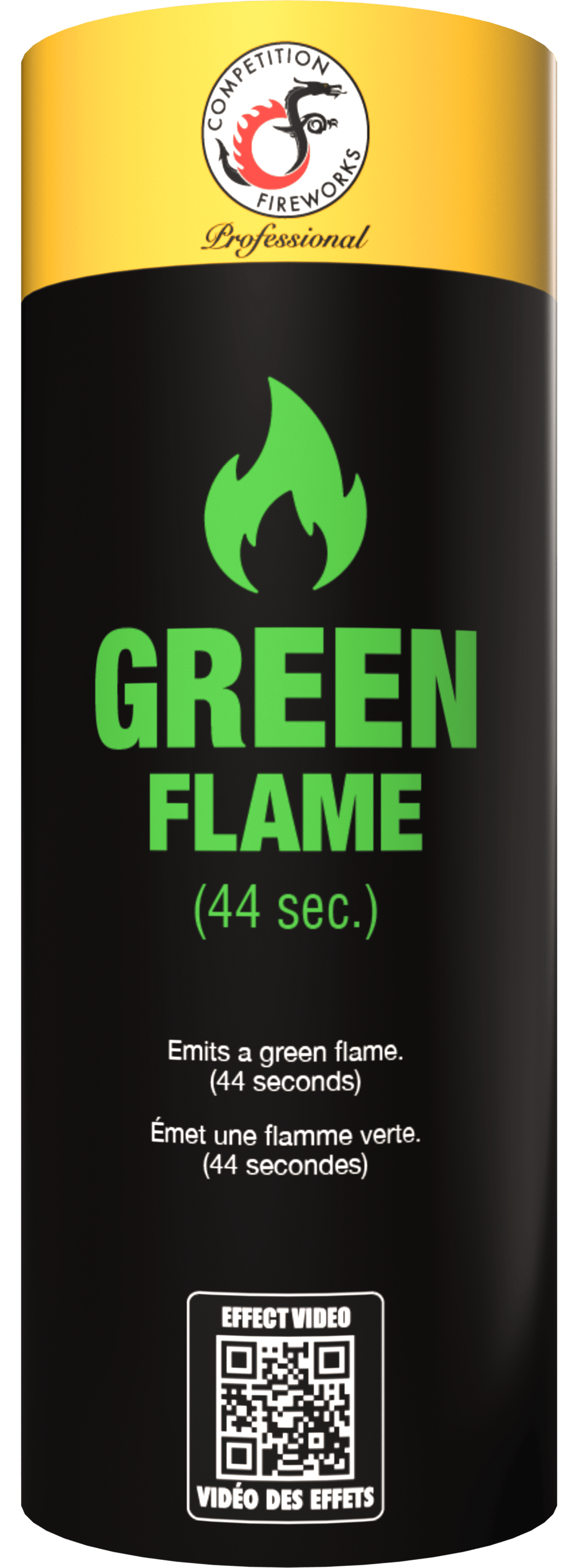 Fireworks Central Ltd. Novelty Items Green Flame (44 Sec.) Coloured Flames