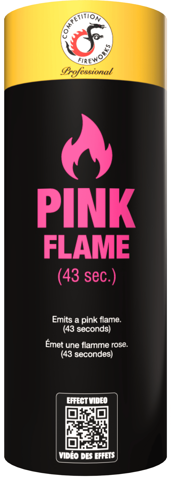 Fireworks Central Ltd. Novelty Items Pink Flame (43 Sec.) Coloured Flames