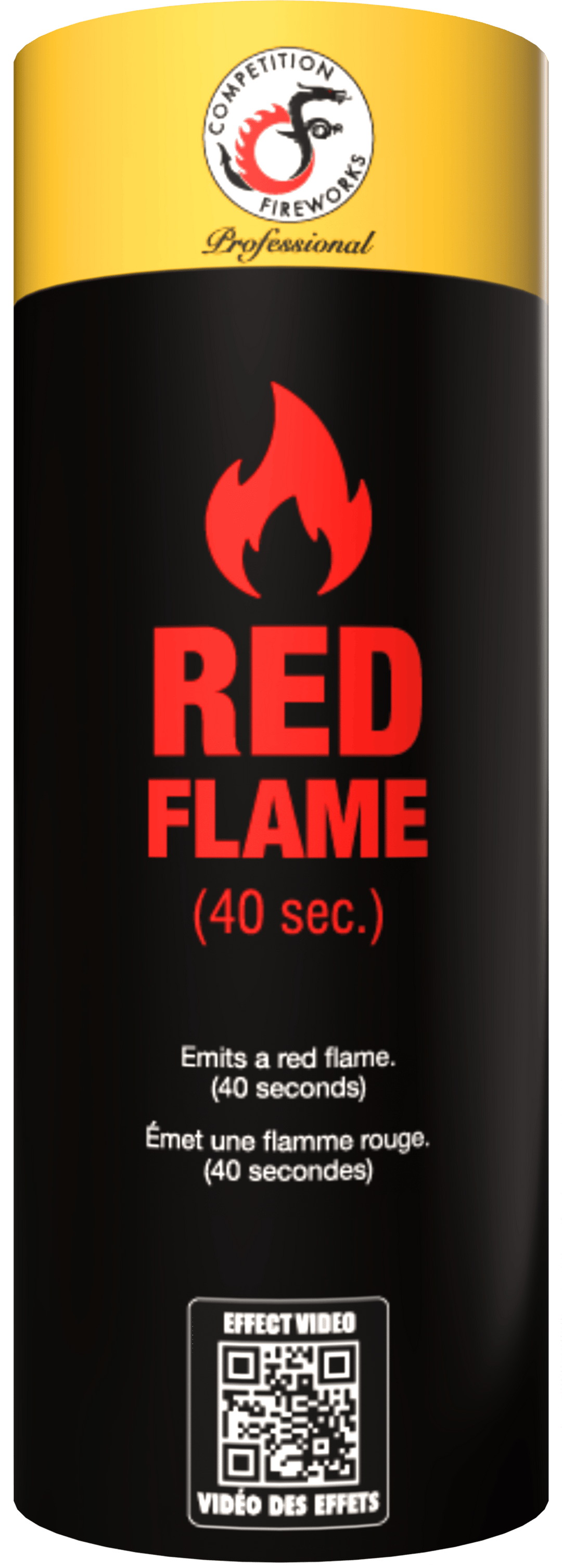 Fireworks Central Ltd. Novelty Items Red Flame (40 Sec.) Coloured Flames