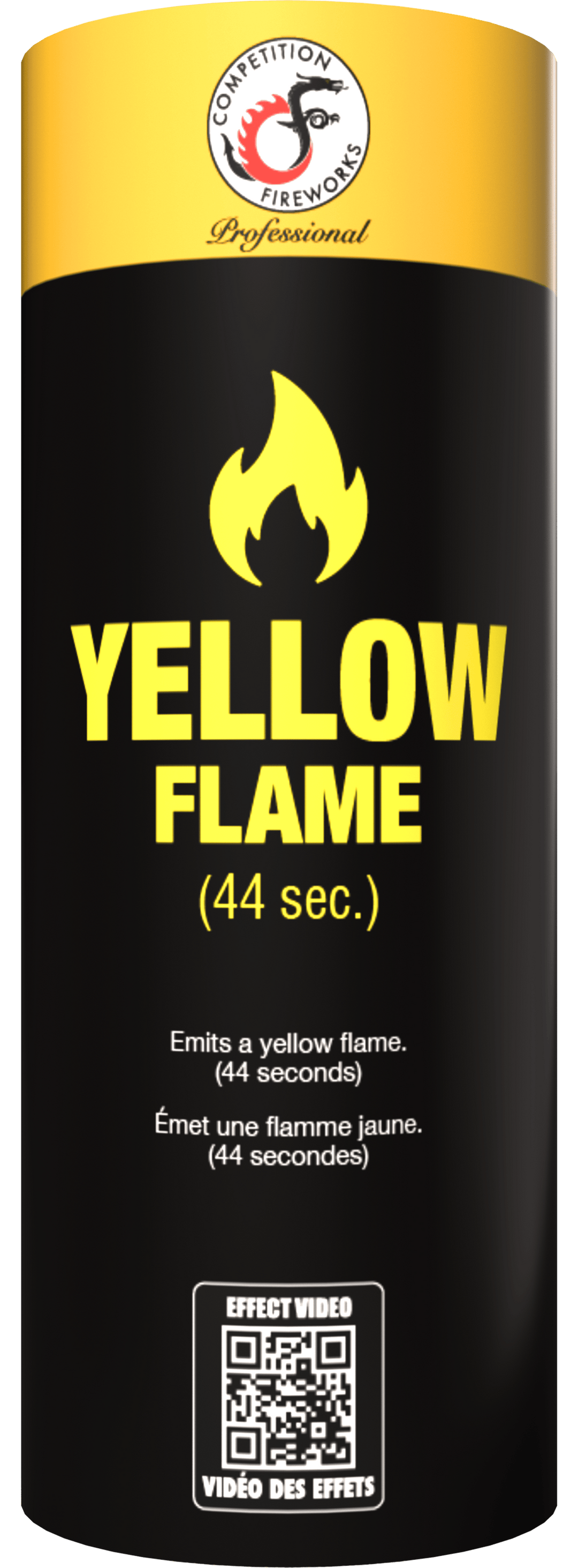 Fireworks Central Ltd. Novelty Items Yellow Flame (44 Sec.) Coloured Flames
