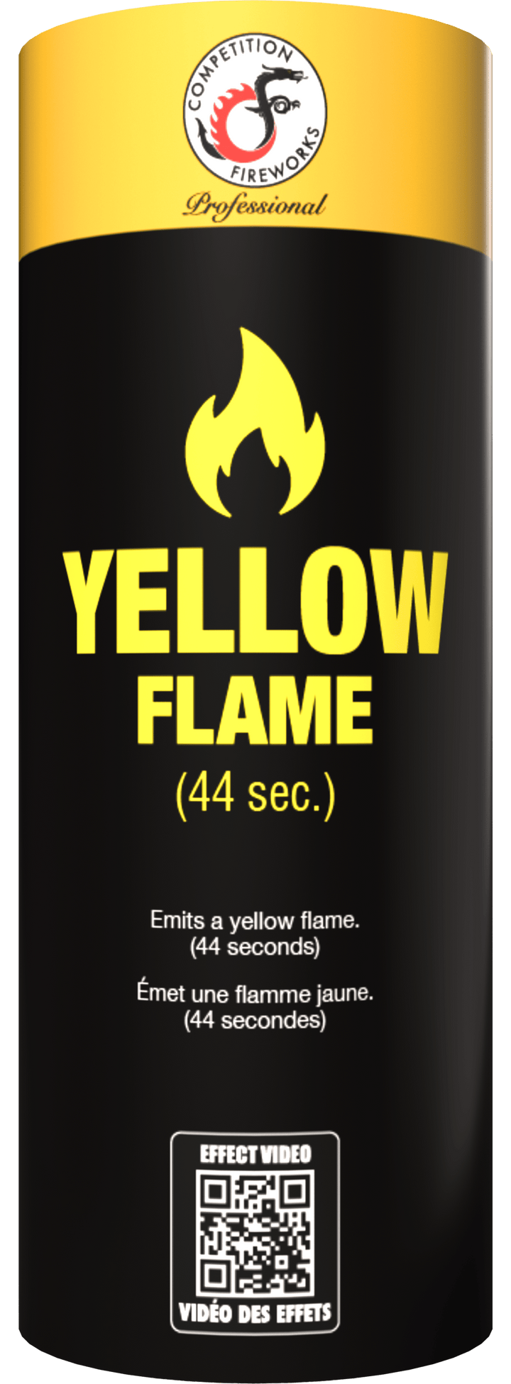 Fireworks Central Ltd. Novelty Items Yellow Flame (44 Sec.) Coloured Flames