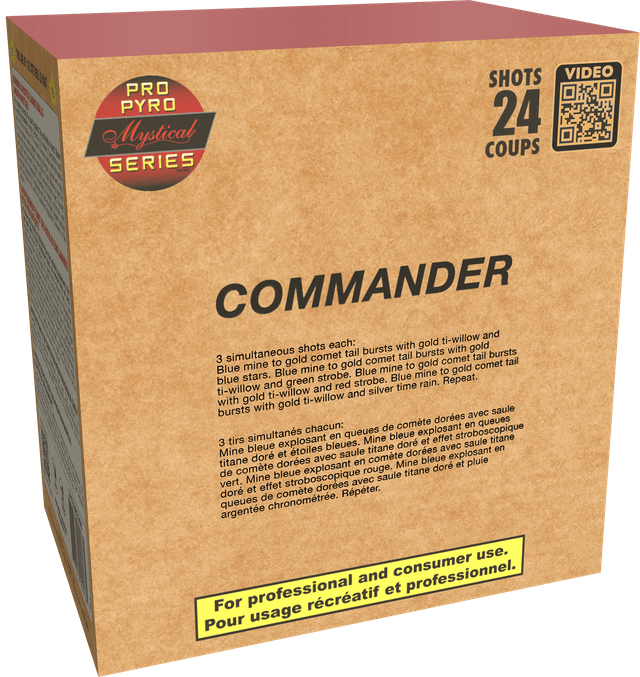 Mystical Pro Pyro Cakes - Pro Pyro Commander