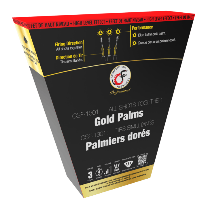 Competition Fireworks Cake Slices CSF- 1301