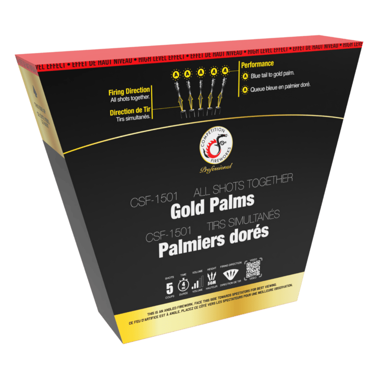 Competition Fireworks Cake Slices CSF-1501