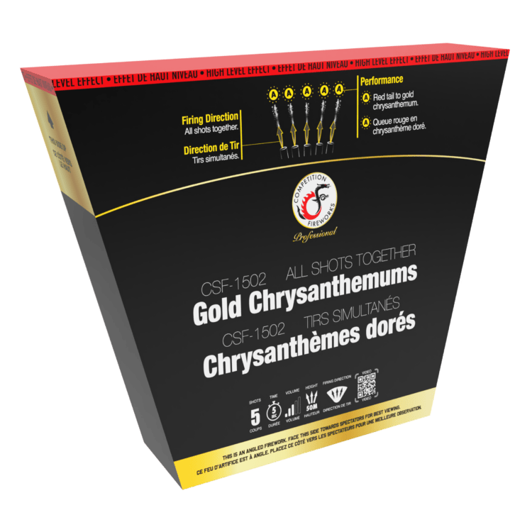 Competition Fireworks Cake Slices CSF-1502