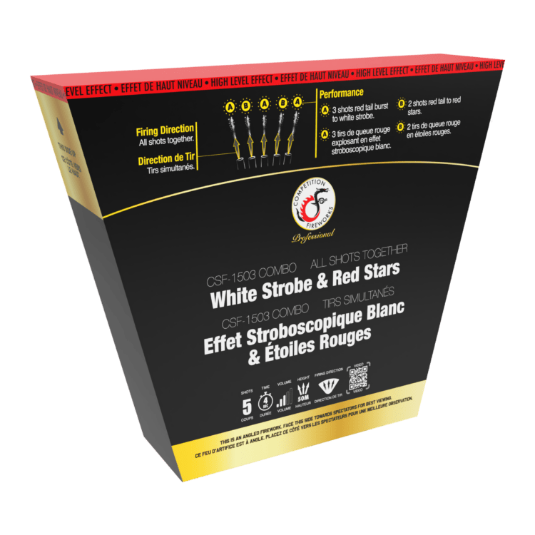 Competition Fireworks Cake Slices CSF-1503