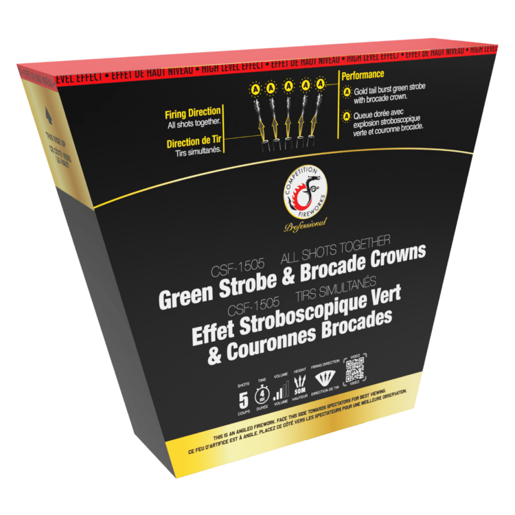 Competition Fireworks Cake Slices CSF-1505