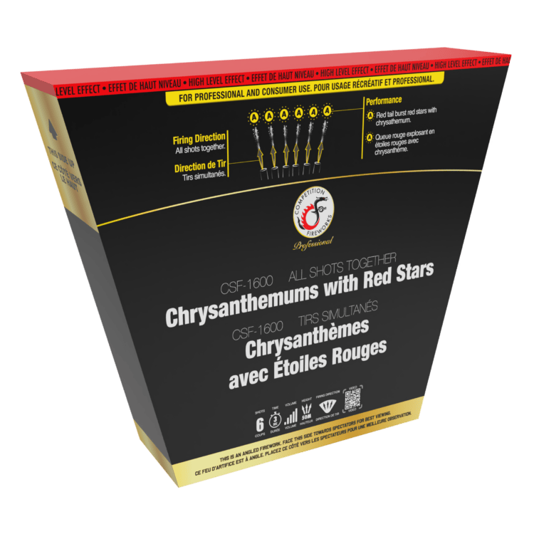 Competition Fireworks Cake Slices CSF-1600