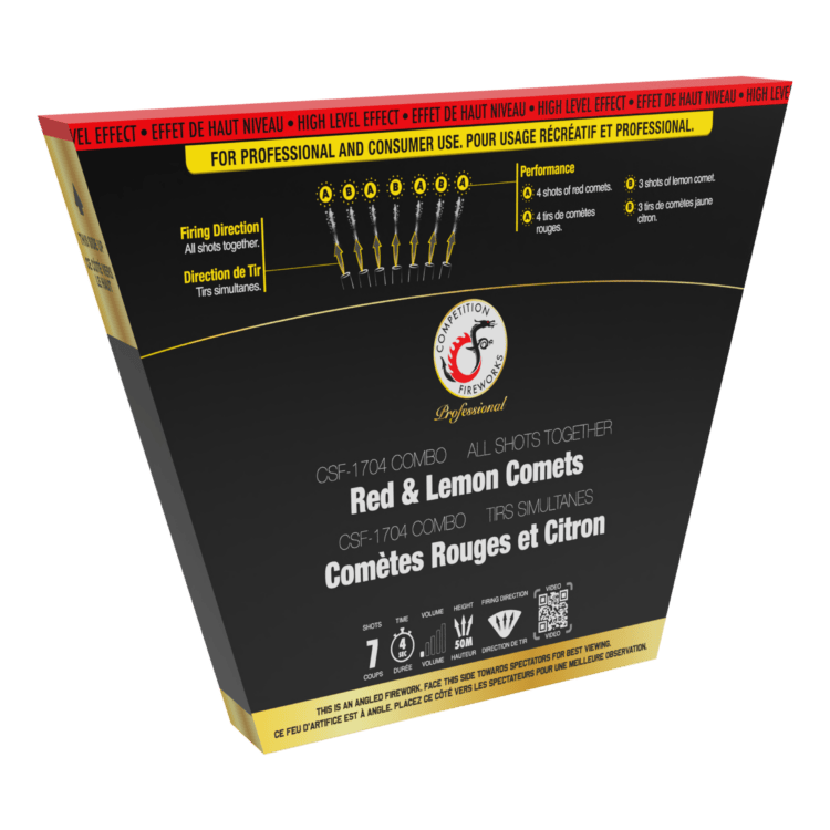 Competition Fireworks Cake Slices CSF-1704