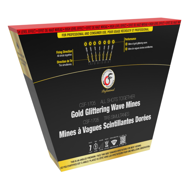 Competition Fireworks Cake Slices CSF-1705