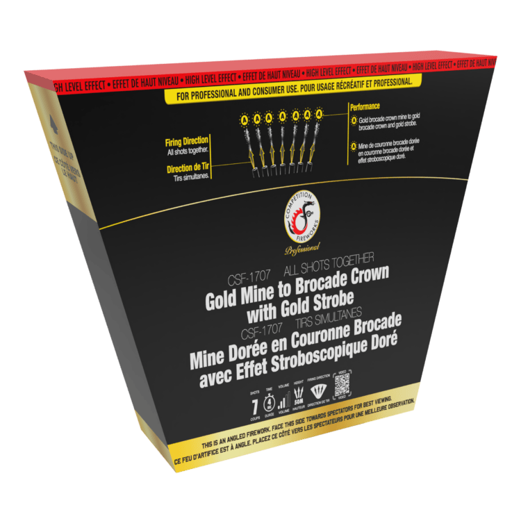 Competition Fireworks Cake Slices CSF-1707