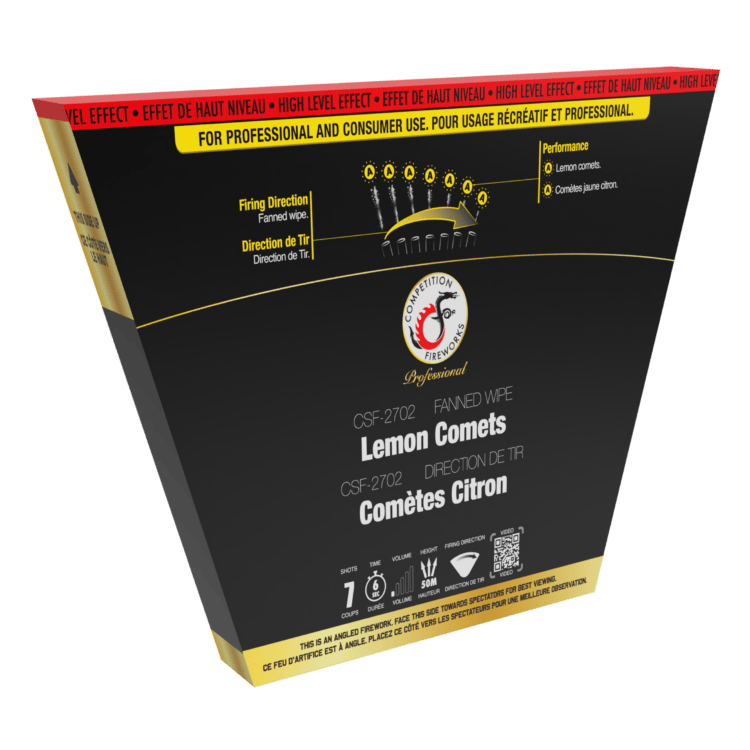 Competition Fireworks Cake Slices CSF-2702