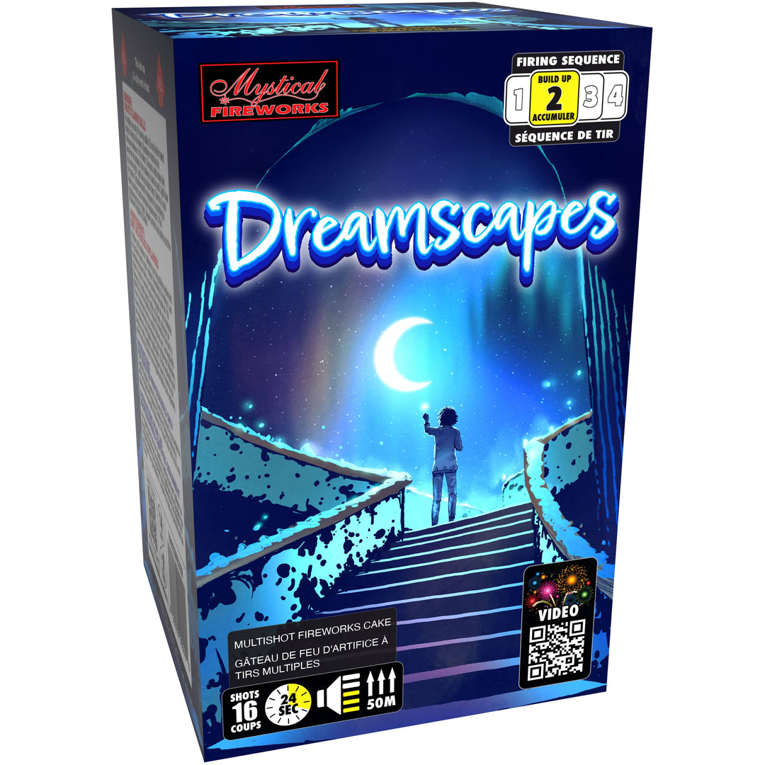 Mystical Fireworks Dreamscapes