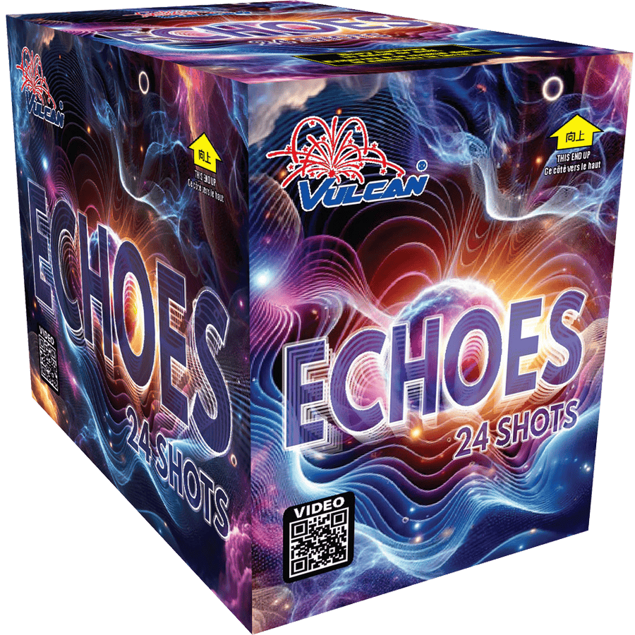 Vulcan Fireworks Cakes Echoes