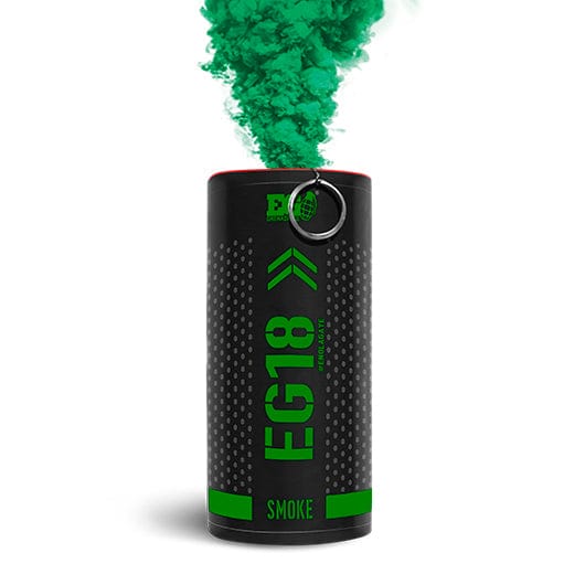 Enola Gaye Smoke Grenades Green EG18 High Output Smoke Grenade