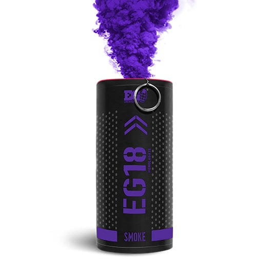 Enola Gaye Smoke Grenades Purple EG18 High Output Smoke Grenade