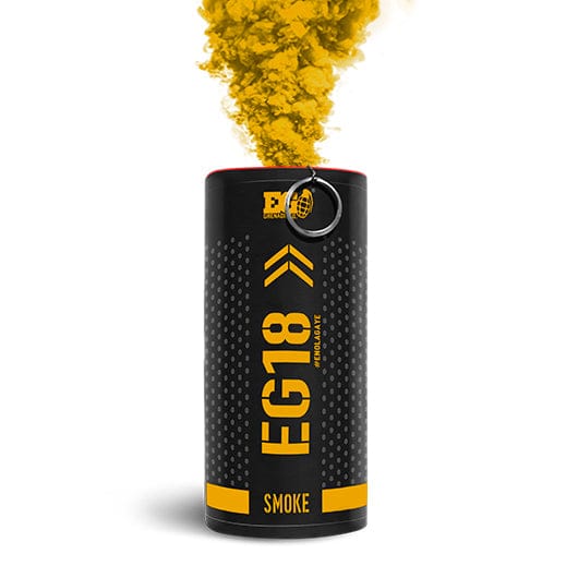 Enola Gaye Smoke Grenades Yellow EG18 High Output Smoke Grenade