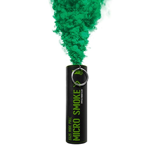 Enola Gaye Smoke Grenades Green EG25 Micro Smoke Grenade (25 Seconds)