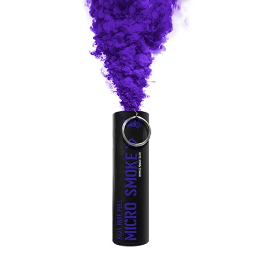 Enola Gaye Smoke Grenades Purple EG25 Micro Smoke Grenade (25 Seconds)