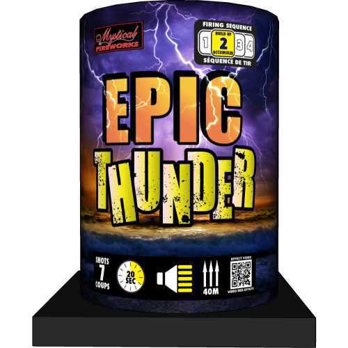 Mystical Fireworks Cake Epic Thunder