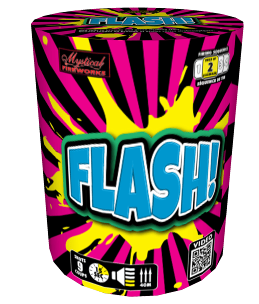 Mystical Fireworks Vertical Cakes Flash!