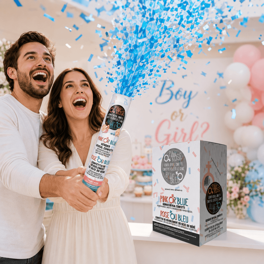 Mystical Distributing Company Ltd. Confetti Blue Gender Reveal Confetti