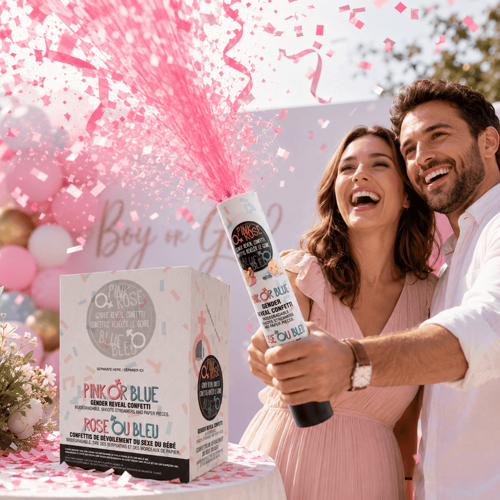 Mystical Distributing Company Ltd. Confetti Pink Gender Reveal Confetti