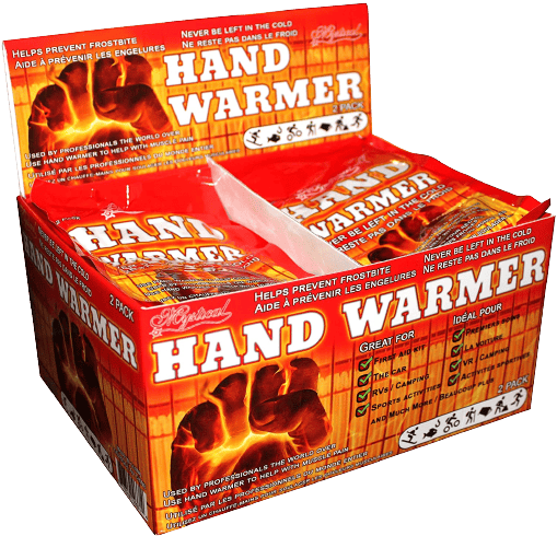 Mystical Distributing Company Ltd. Warmers Box (40 Pairs) Hand Warmers